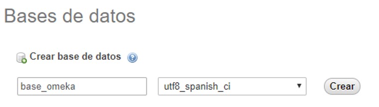 Crear base de datos en phpMyAdmin