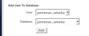 Add User to Database