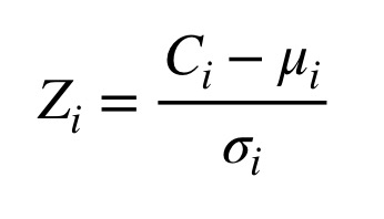Figure 7: Formule de calcul de la cote Z.